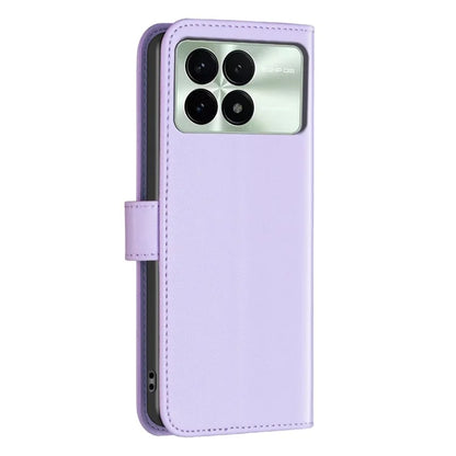 BINFEN COLOR BF17 For Xiaomi Redmi K70 5G  /  K70 Pro 5G Drop-proof Case Imprint Leather Cover with Card Holder