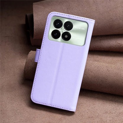 BINFEN COLOR BF17 For Xiaomi Redmi K70 5G  /  K70 Pro 5G Drop-proof Case Imprint Leather Cover with Card Holder