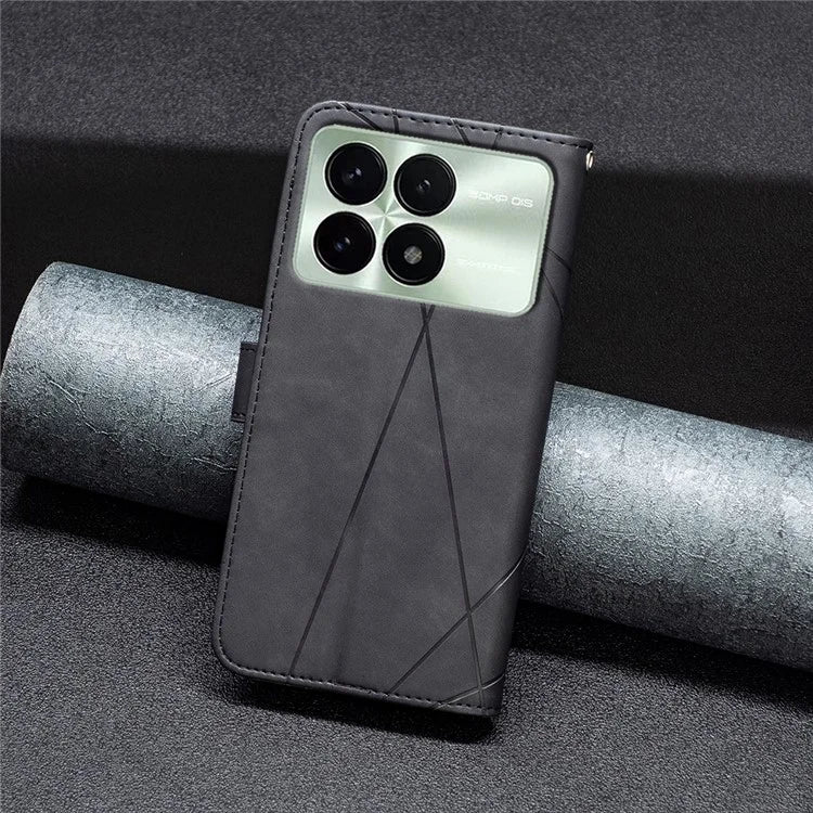 BINFEN COLOR BF05 For Xiaomi Redmi K70 5G  /  K70 Pro 5G PU Leather Case Wallet Stand Flip Cover