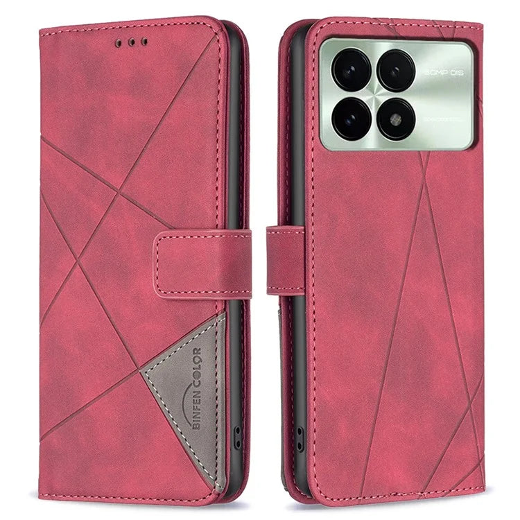 BINFEN COLOR BF05 For Xiaomi Redmi K70 5G  /  K70 Pro 5G PU Leather Case Wallet Stand Flip Cover