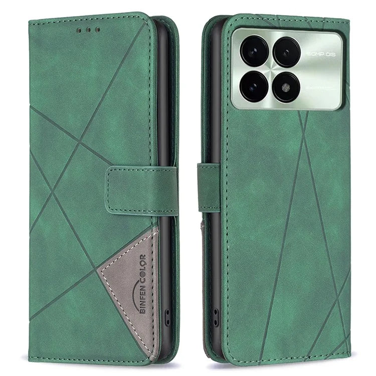 BINFEN COLOR BF05 For Xiaomi Redmi K70 5G  /  K70 Pro 5G PU Leather Case Wallet Stand Flip Cover