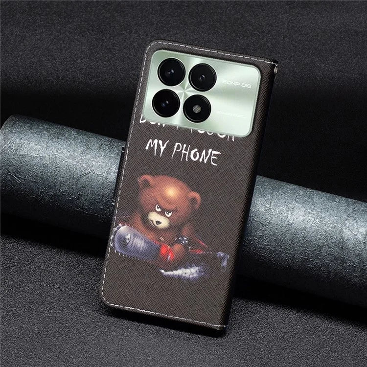 For Xiaomi Redmi K70 5G  /  K70 Pro 5G PU Leather Case Pattern Printing Phone Wallet Cover