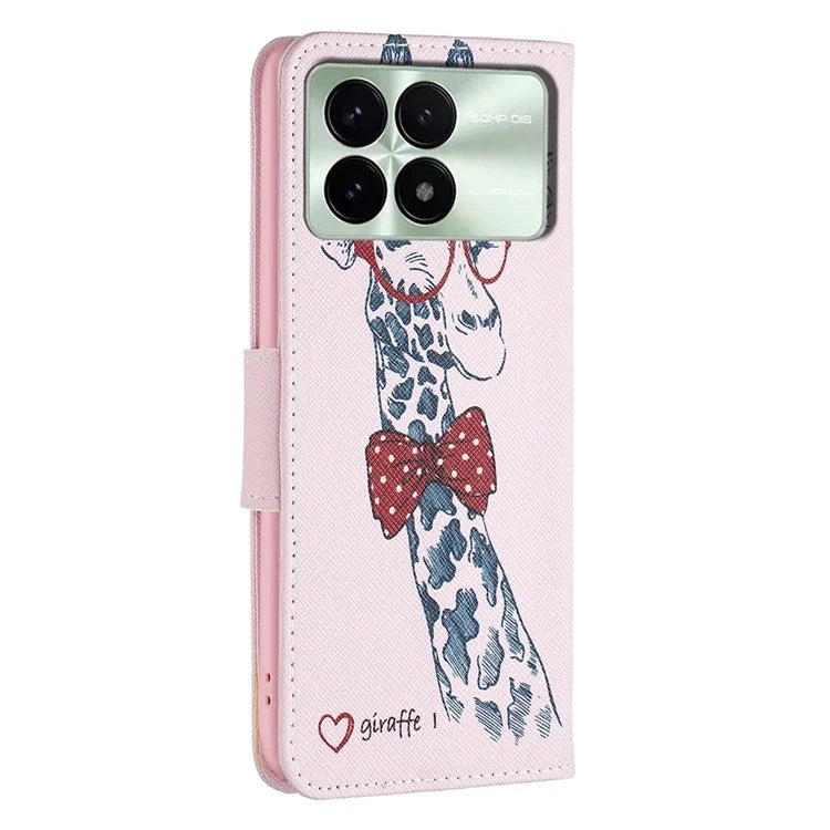 For Xiaomi Redmi K70 5G  /  K70 Pro 5G PU Leather Case Pattern Printing Phone Wallet Cover