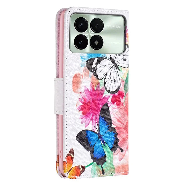 For Xiaomi Redmi K70 5G  /  K70 Pro 5G PU Leather Case Pattern Printing Phone Wallet Cover