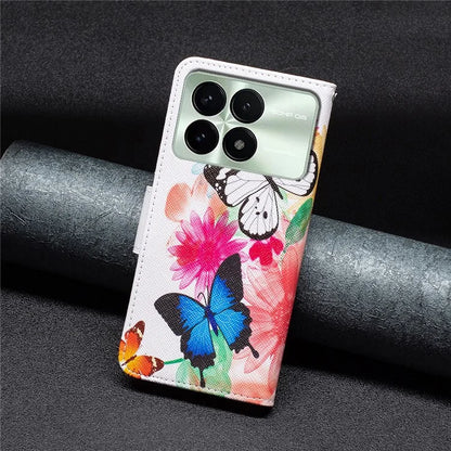 For Xiaomi Redmi K70 5G  /  K70 Pro 5G PU Leather Case Pattern Printing Phone Wallet Cover