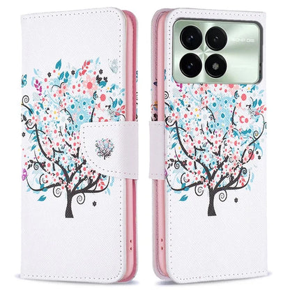 For Xiaomi Redmi K70 5G  /  K70 Pro 5G PU Leather Case Pattern Printing Phone Wallet Cover