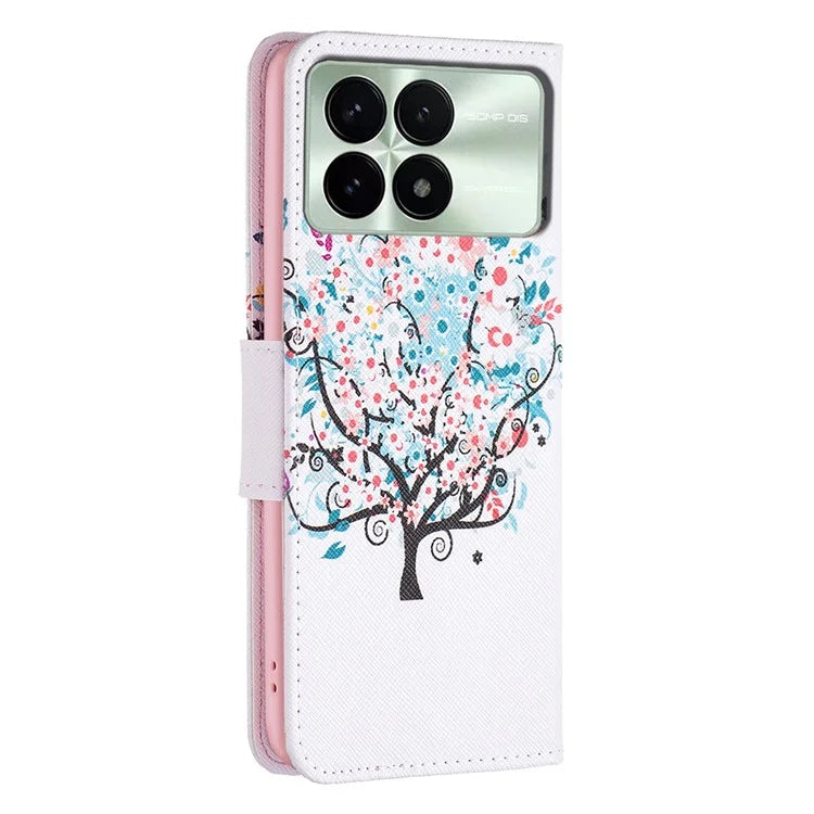 For Xiaomi Redmi K70 5G  /  K70 Pro 5G PU Leather Case Pattern Printing Phone Wallet Cover
