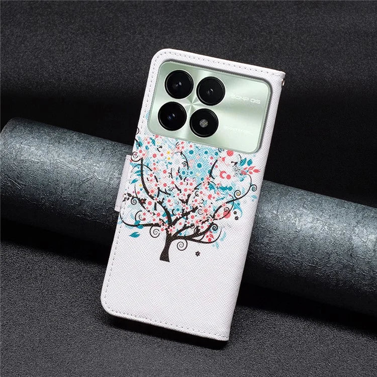 For Xiaomi Redmi K70 5G  /  K70 Pro 5G PU Leather Case Pattern Printing Phone Wallet Cover