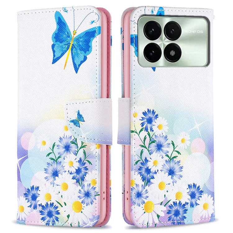 For Xiaomi Redmi K70 5G  /  K70 Pro 5G PU Leather Case Pattern Printing Phone Wallet Cover