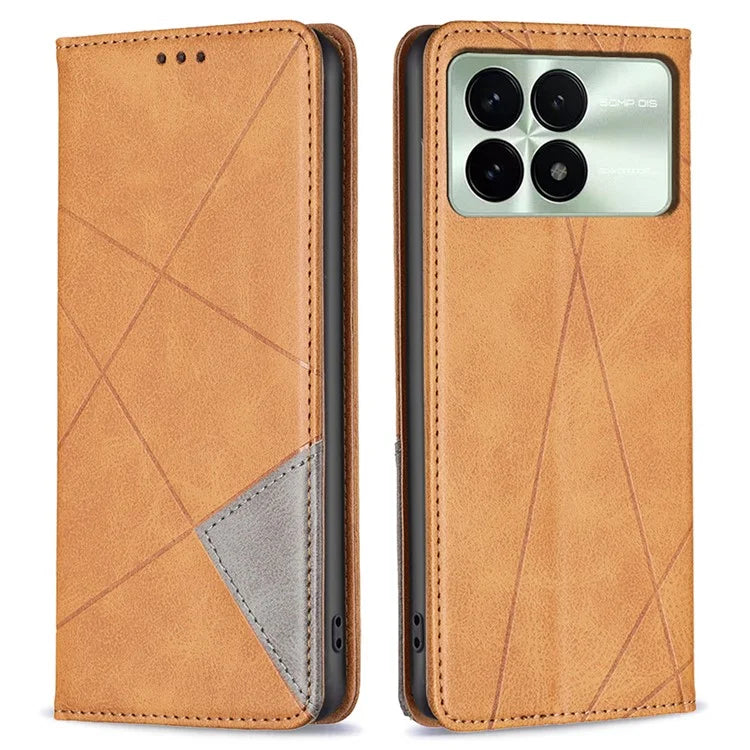 For Xiaomi Redmi K70 5G  /  K70 Pro 5G Leather Case Stand Phone Protective Cover with Card Slots