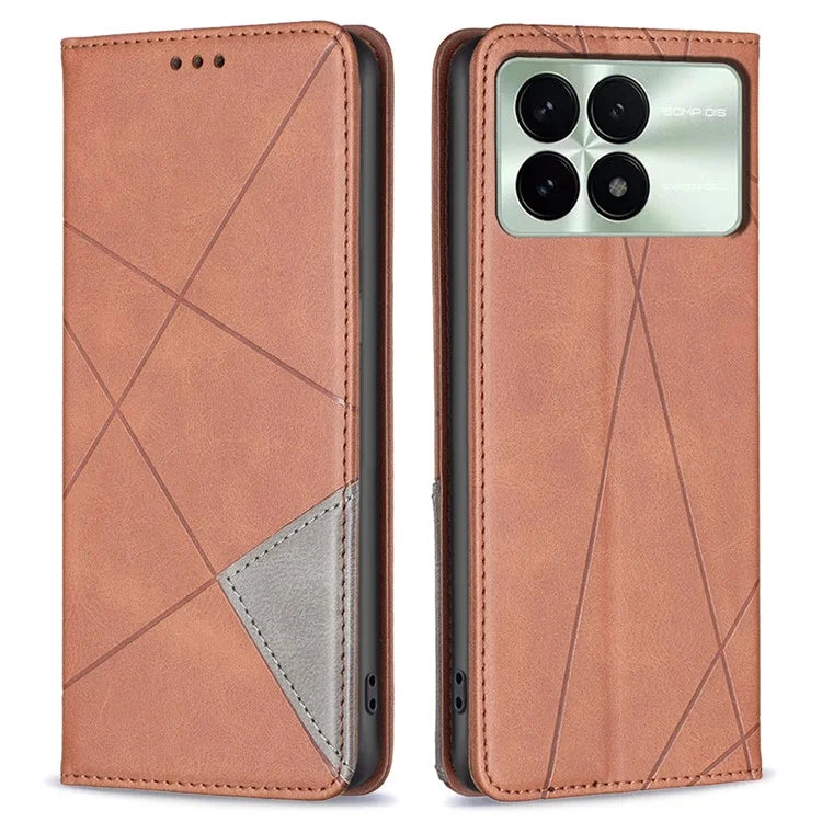 For Xiaomi Redmi K70 5G  /  K70 Pro 5G Leather Case Stand Phone Protective Cover with Card Slots