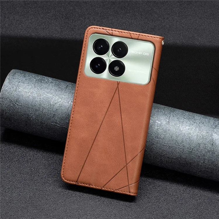 For Xiaomi Redmi K70 5G  /  K70 Pro 5G Leather Case Stand Phone Protective Cover with Card Slots