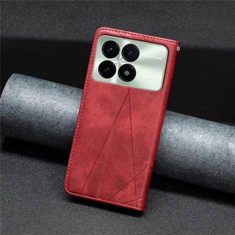 For Xiaomi Redmi K70 5G  /  K70 Pro 5G Leather Case Stand Phone Protective Cover with Card Slots