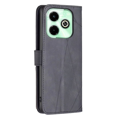BINFEN COLOR BF05 For Transsion Infinix Hot 40i X6528B Leather Case Phone Protective Cover Wallet Stand