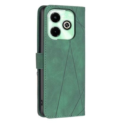 BINFEN COLOR BF05 For Transsion Infinix Hot 40i X6528B Leather Case Phone Protective Cover Wallet Stand