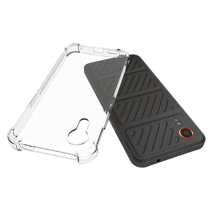 Phone Case for Samsung Galaxy Xcover 7 Clear Protective Shockproof TPU Cover