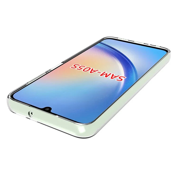 For Samsung Galaxy A05s 4G Phone Case Glossy Clear TPU Cover Watermark-Free