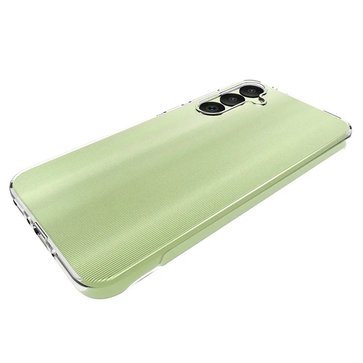 For Samsung Galaxy A35 5G Clear TPU Case Glossy Watermark-Free Phone Cover
