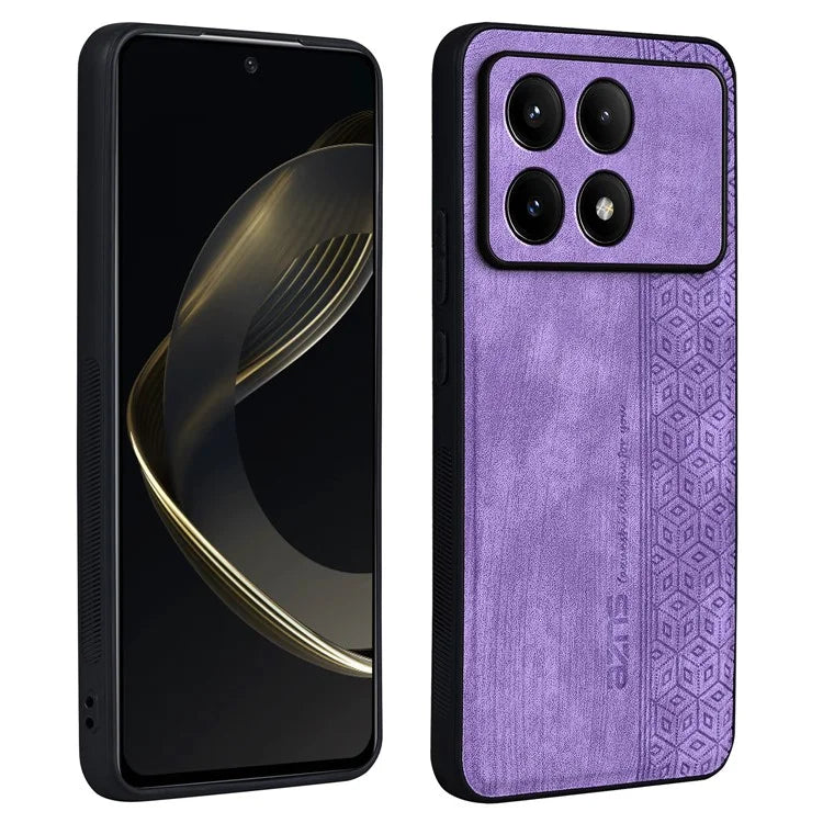 AZNS For Xiaomi Redmi K70 5G / K70 Pro 5G Phone Case PU Leather+TPU Imprinted Cover