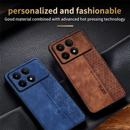 AZNS For Xiaomi Redmi K70 5G / K70 Pro 5G Phone Case PU Leather+TPU Imprinted Cover