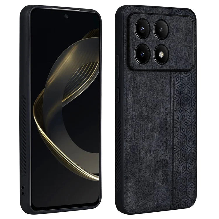 AZNS For Xiaomi Redmi K70 5G / K70 Pro 5G Phone Case PU Leather+TPU Imprinted Cover