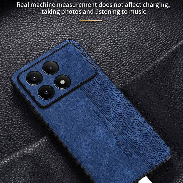 AZNS For Xiaomi Redmi K70E 5G / Poco X6 Pro 5G Phone Case Stylish Imprinted Texture Cover