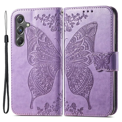 For Samsung Galaxy A15 5G Wallet Case PU Leather Wrist Strap Card Slots Cover