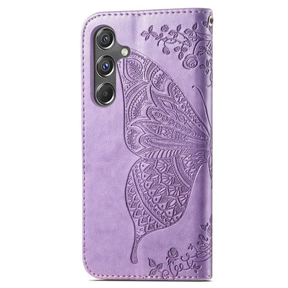 For Samsung Galaxy A15 5G Wallet Case PU Leather Wrist Strap Card Slots Cover