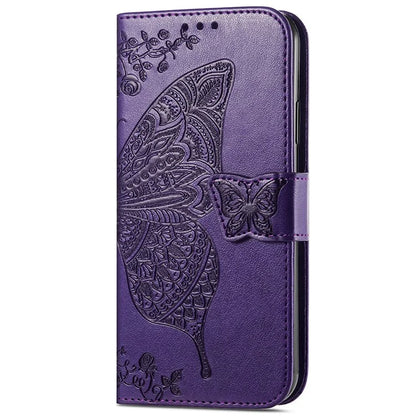 For Xiaomi Redmi Note 13 Pro 5G / Poco X6 5G Case Wallet with Card Holder Butterfly Pattern PU Leather Phone Cover