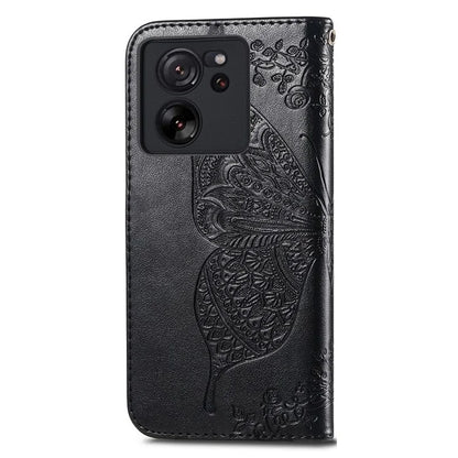 For Xiaomi 13T / 13T Pro / Redmi K60 Ultra Case Butterfly Pattern Phone Cover Wallet with Card Holder