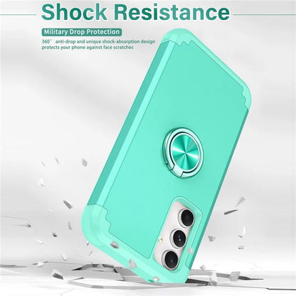For Samsung Galaxy A15 5G Phone Case Back Cover with Finger Ring Kickstand