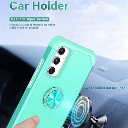 For Samsung Galaxy A15 5G Phone Case Back Cover with Finger Ring Kickstand
