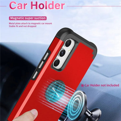 For Samsung Galaxy A15 5G Phone Case Back Cover with Finger Ring Kickstand