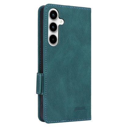 For Samsung Galaxy A55 5G Magnetic Case Leather Wallet Phone Cover with Hardware Decor