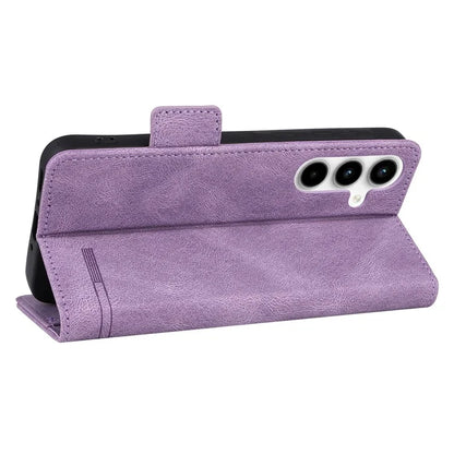 For Samsung Galaxy A35 5G Case Anti-scratch Hardware Decor Leather Phone Stand Cover