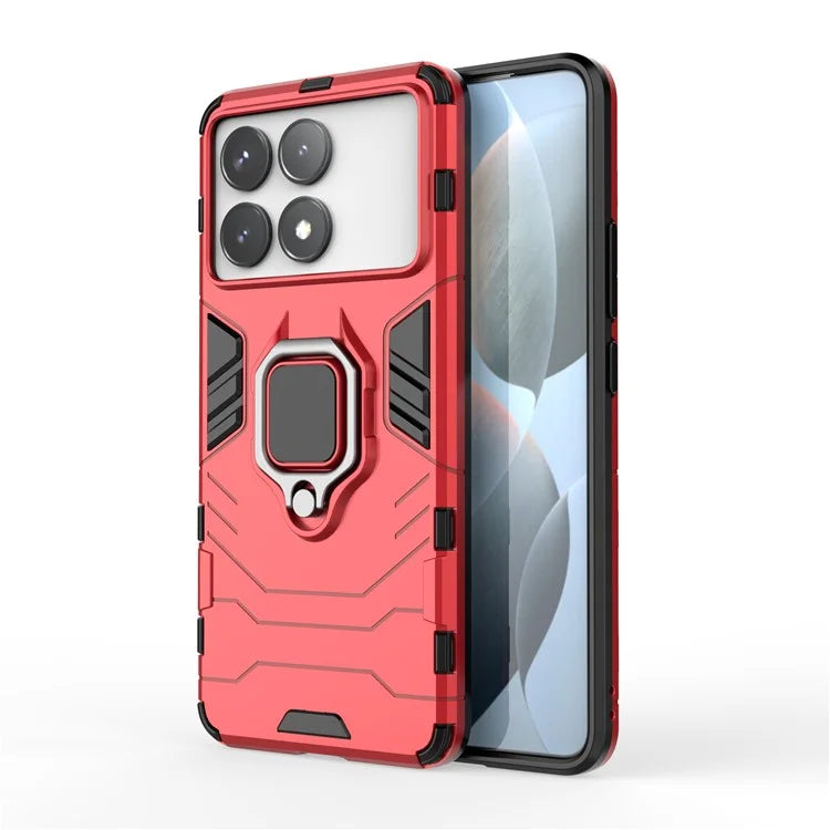 For Xiaomi Redmi K70 5G / K70 Pro 5G Case with Ring Holder Kickstand Shockproof Phone Cover
