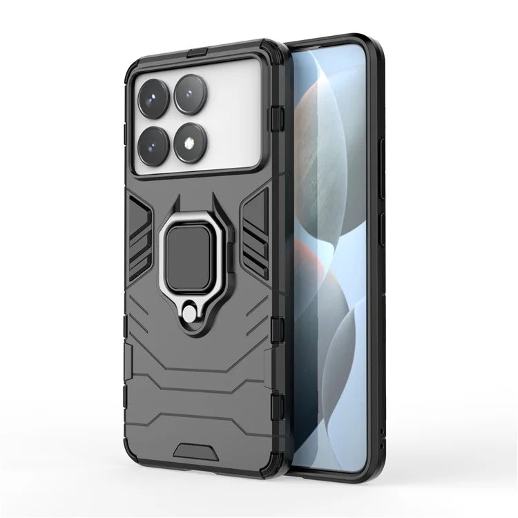 For Xiaomi Redmi K70 5G / K70 Pro 5G Case with Ring Holder Kickstand Shockproof Phone Cover