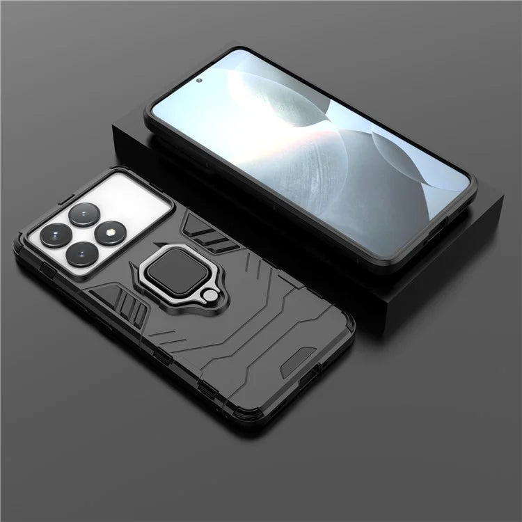 For Xiaomi Redmi K70 5G / K70 Pro 5G Case with Ring Holder Kickstand Shockproof Phone Cover