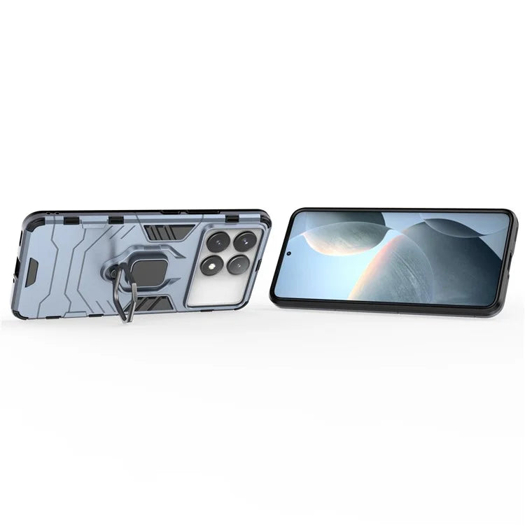 For Xiaomi Redmi K70 5G / K70 Pro 5G Case with Ring Holder Kickstand Shockproof Phone Cover