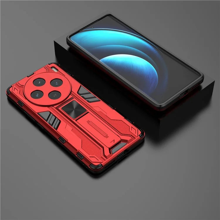 For vivo X100 5G Kickstand Cell Phone Cover Shockproof Protective Case