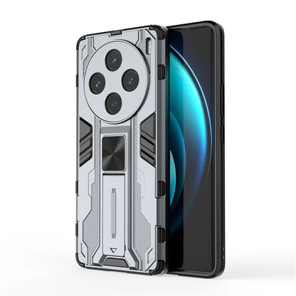 For vivo X100 5G Kickstand Cell Phone Cover Shockproof Protective Case