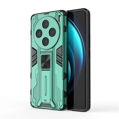 For vivo X100 5G Kickstand Cell Phone Cover Shockproof Protective Case