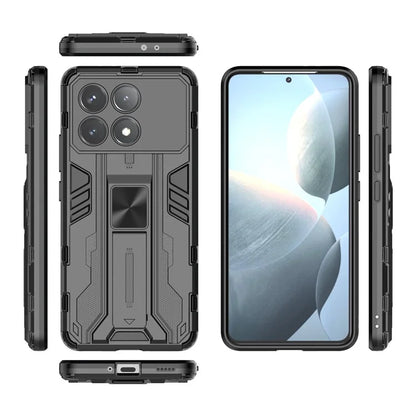 For Xiaomi Redmi K70 5G / K70 Pro 5G Case Kickstand Hybrid Hard PC Soft TPU Phone Cover