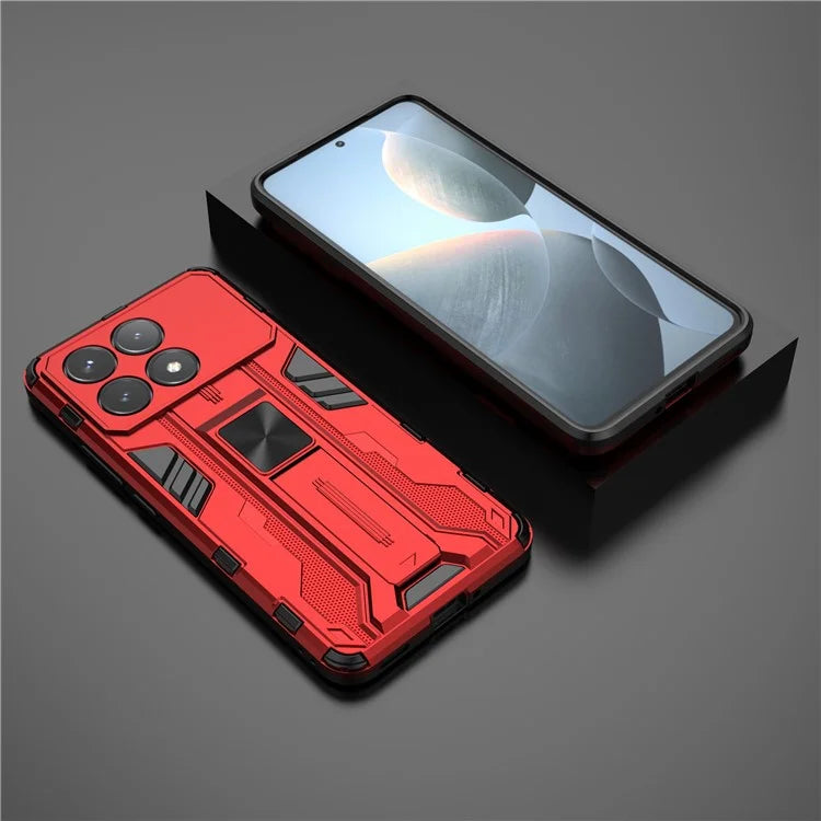For Xiaomi Redmi K70 5G / K70 Pro 5G Case Kickstand Hybrid Hard PC Soft TPU Phone Cover