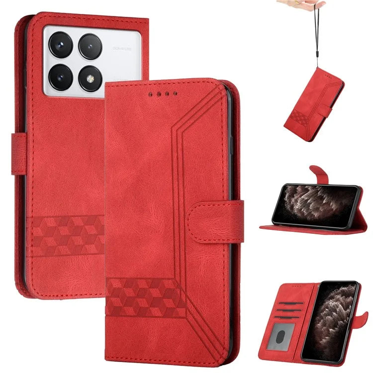 YX0010 Series for Xiaomi Redmi K70 5G / K70 Pro 5G Leather Cover Stand Wallet Case