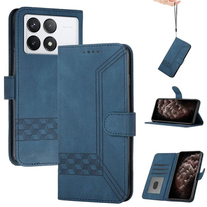 YX0010 Series for Xiaomi Redmi K70 5G / K70 Pro 5G Leather Cover Stand Wallet Case