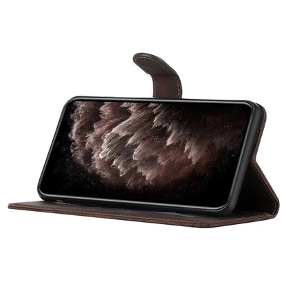 YX0010 Series for Xiaomi Redmi K70E 5G / Poco X6 Pro 5G Leather Flip Case Rhombus Line Wallet Cover