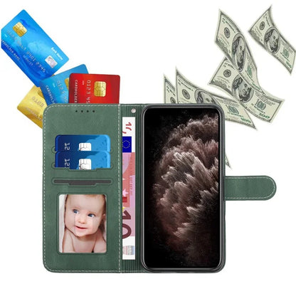 YX0010 Series for Google Pixel 8a Wallet Leather Case Protective Phone Cover