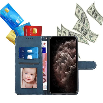 YX0010 Series for Google Pixel 8a Wallet Leather Case Protective Phone Cover