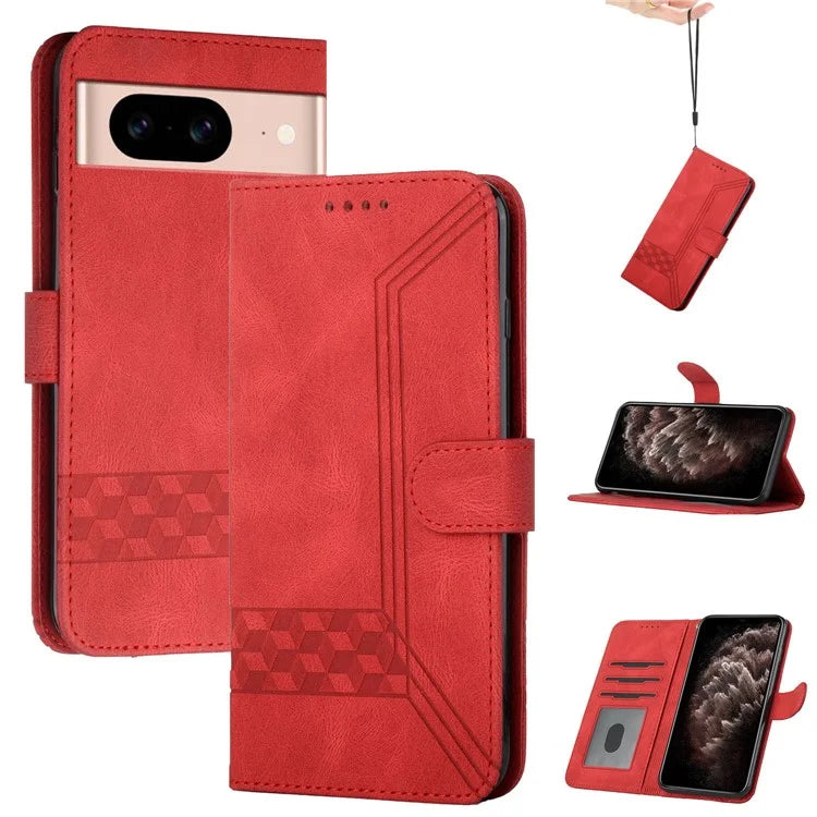 YX0010 Series for Google Pixel 8a Wallet Leather Case Protective Phone Cover